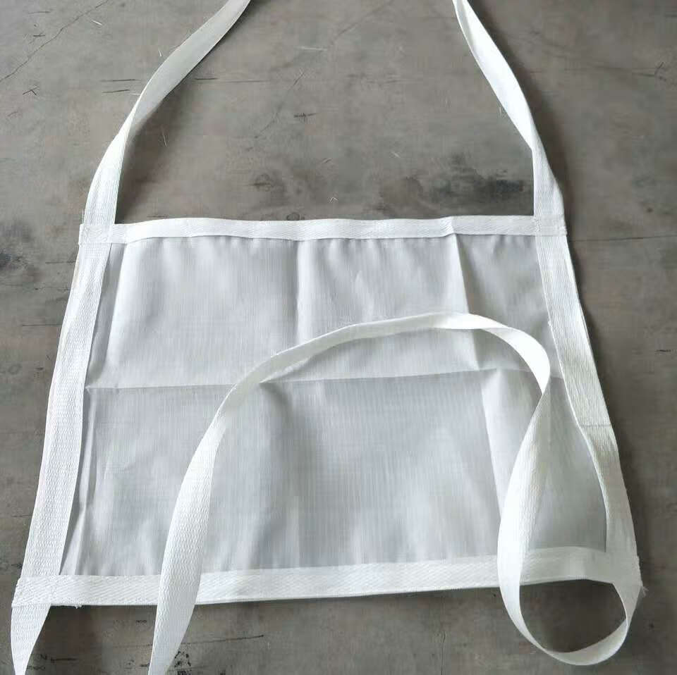 软托吨袋吊装袋吨包片吊袋加厚太空吨包袋吨兜2吨软托盘吊兜吊包 白色