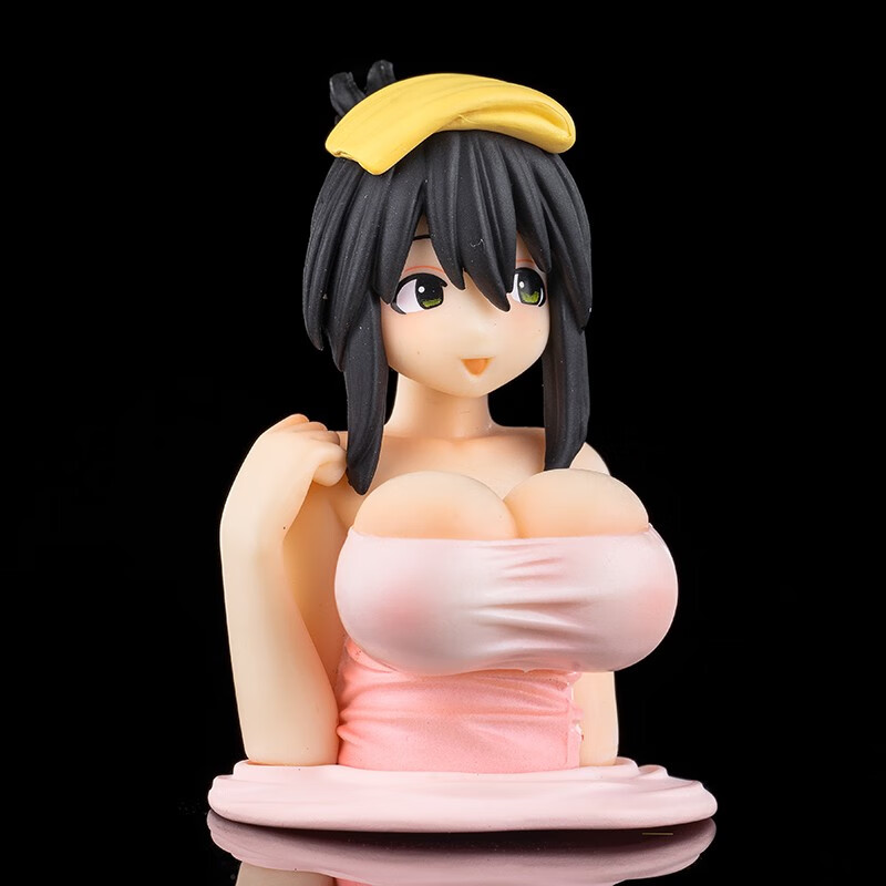 七夕情人节抖音同款 抖胸加奈子车载个性汽车装饰摆件创意搞笑公仔