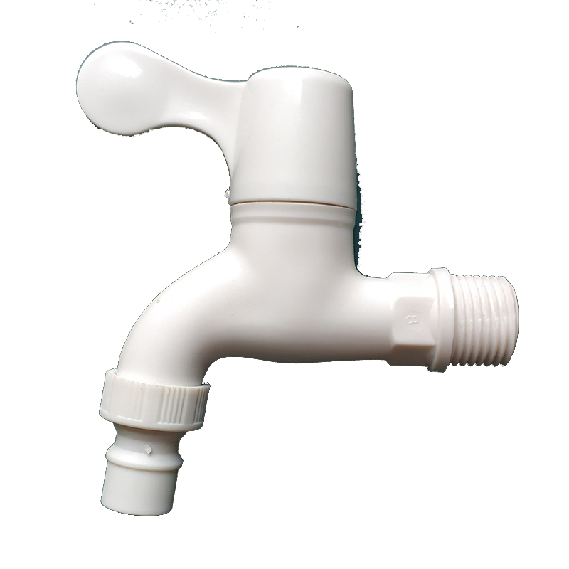 厨房洗衣机面盆卫生间水龙头农村家用自来水pvc胶塑料水龙头开关4分6