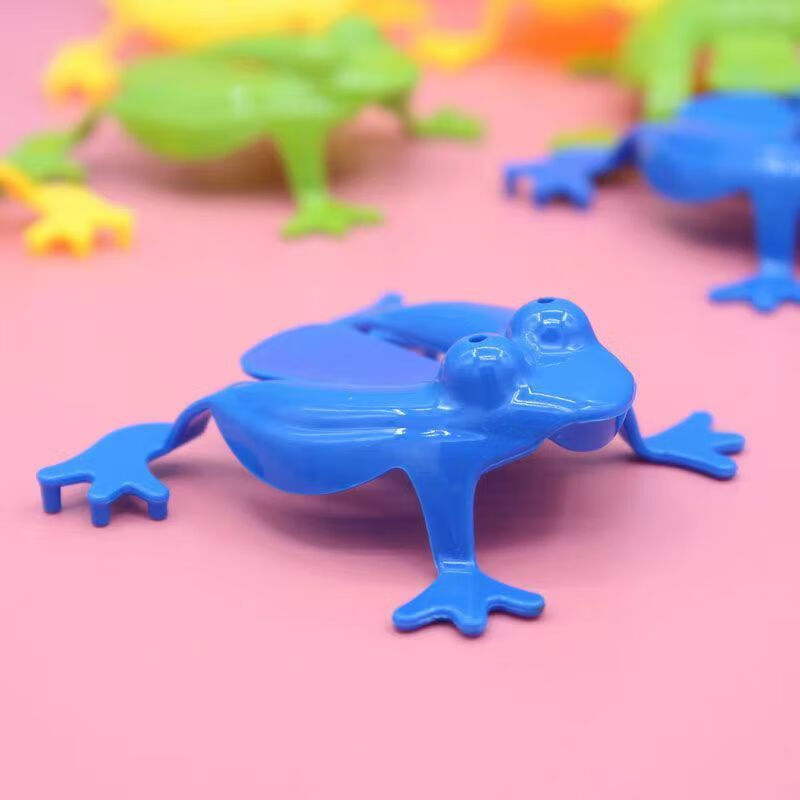 小青蛙玩具弹跳会跳的网红跳跳蛙1儿童蹦80后怀旧鸡婴儿岁一2 弹跳