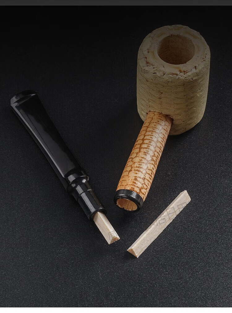 烟斗滤芯6mm9mm木过滤芯轻木滤芯烟斗配件烟斗嘴过滤器烟嘴 6mm木滤芯