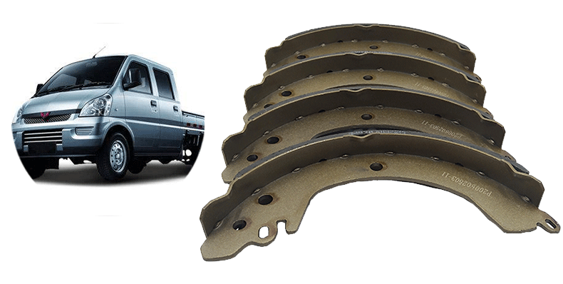 适用五菱荣光加长版6450前后刹车片荣光小卡货车前后制动片摩擦片