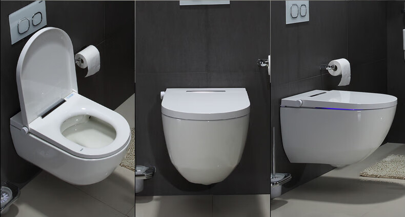 壁挂式马桶入墙式墙排悬挂式挂墙式嵌入式隐藏水箱一体式马桶坐便器全