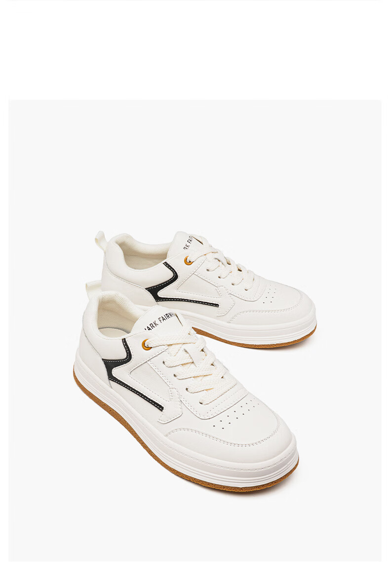 马克华菲fairwhale运动小白鞋女2022春季新款简约ins板鞋时尚百搭休闲