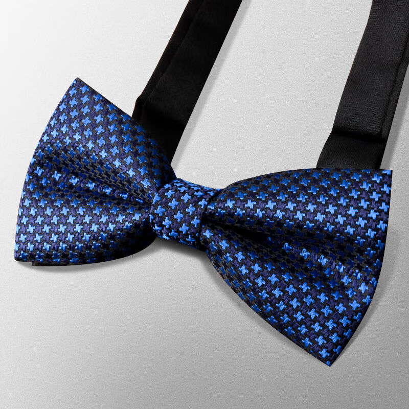 法波淇幸运风车领结男婚礼蝴蝶结伴郎新郎高档结婚蓝色西装个性时尚