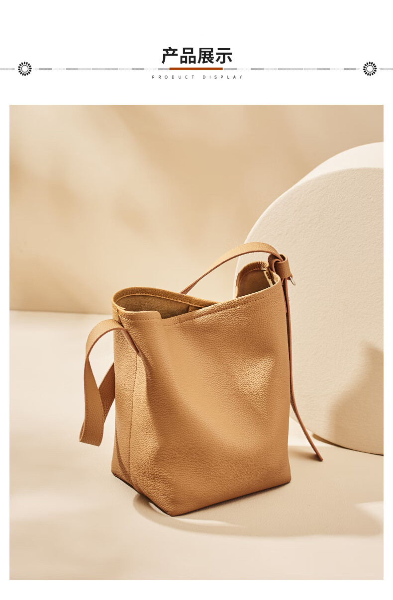 法玛莎(favmartha)大包包2022秋季新款水桶包女大容量