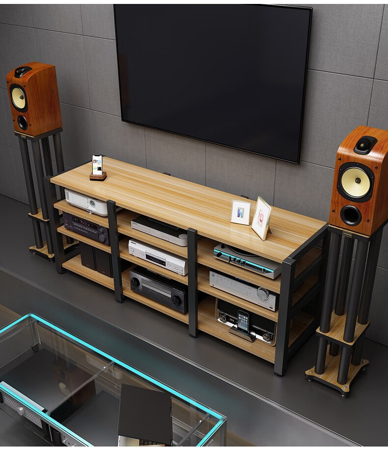 新品功放机架四层音响设备器材cd视听ktv客厅会议室展厅hifi影音机柜