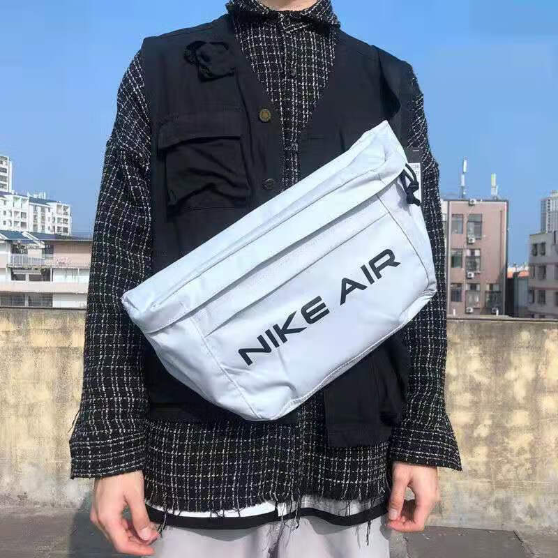 王一博同款包包大容量腰包胸包女ins潮牌斜挎包单肩包男学生书包nk大