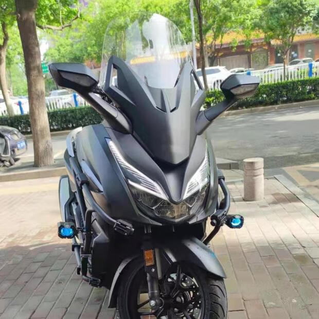 适用本田佛沙nss350改装护杠防摔杠脚踏原车孔位安装大护杠一套