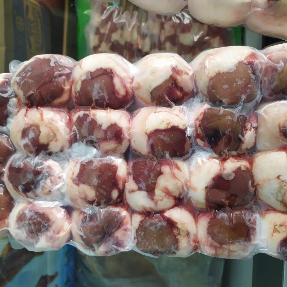 新鲜冷冻包油羊腰子羊肾清真纯羊腰烧烤烤肉食材5斤一袋23个左右2500g