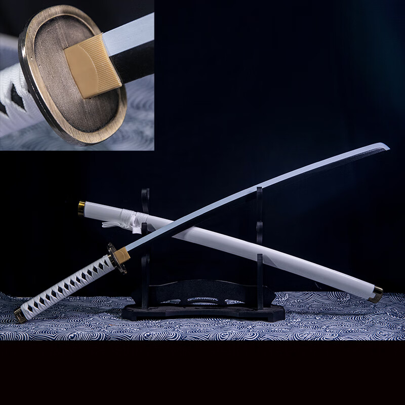 带鞘居合刀剑道日本东洋刃练习木刀竹收刀训练拔刀剑