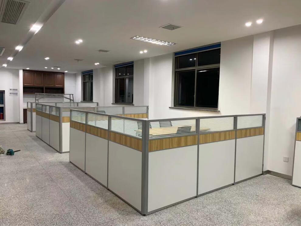 玻璃隔断墙直销办公室隔断屏风移动简易活动房玻璃车间隔断简易墙折叠