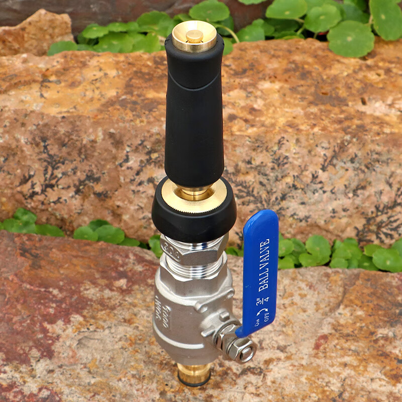 全铜增压喷头洗车水枪高压家用自来水冲刷车浇花神器伸缩水管喷头 接