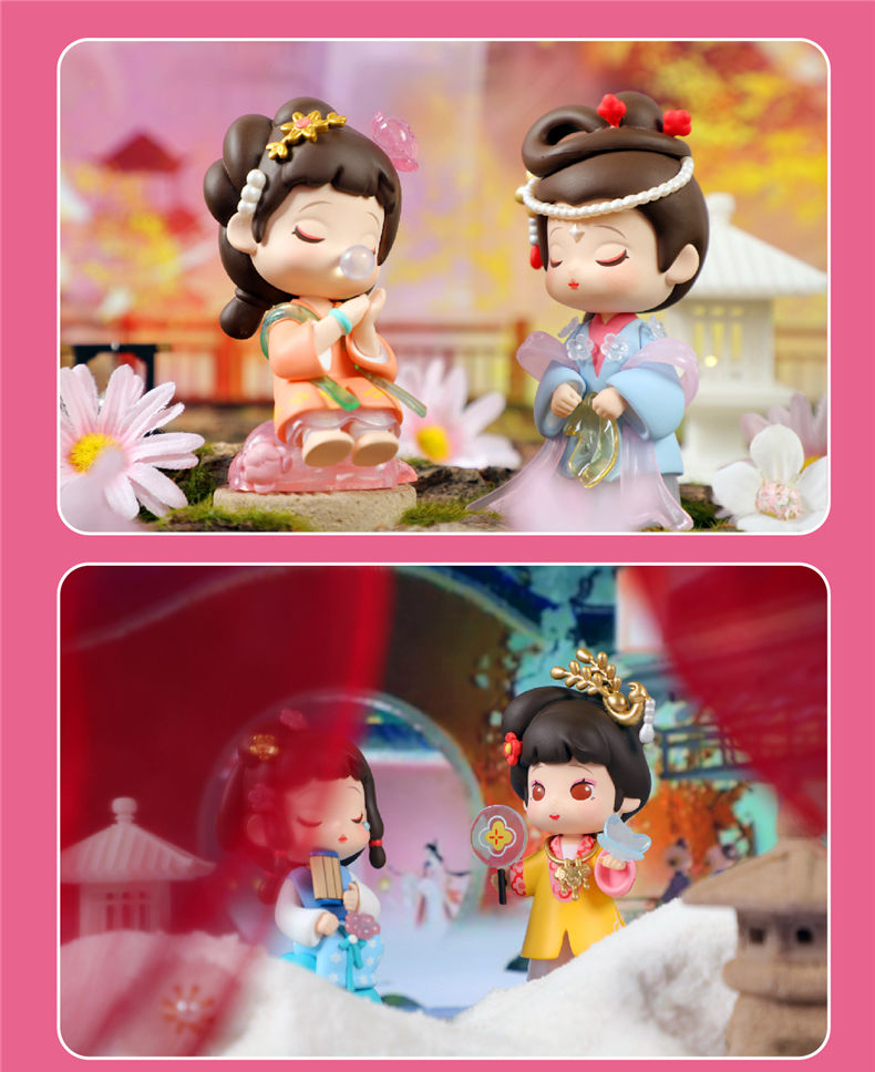 红楼梦系列盲盒红楼梦周边系列盲盒玩具整盒贾宝玉林黛玉手办公仔模型