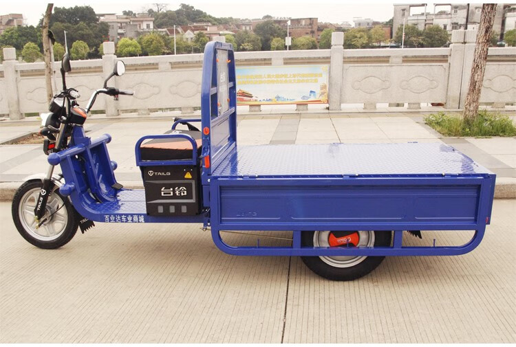 电动三轮车货运电动车装货车载重王台铃农用家用小型爬坡王快递车 1