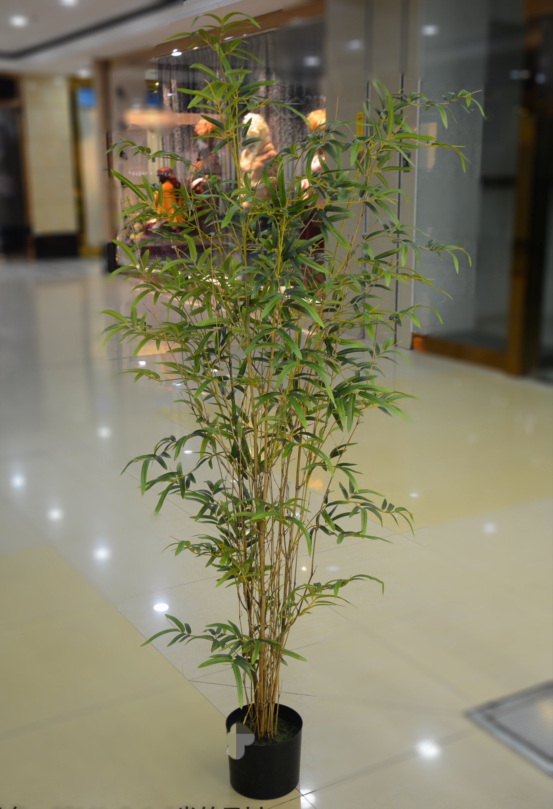 高仿真人造假树超密真竹子仿真叶绿植物日式禅意隔断庭院室内落地 1.