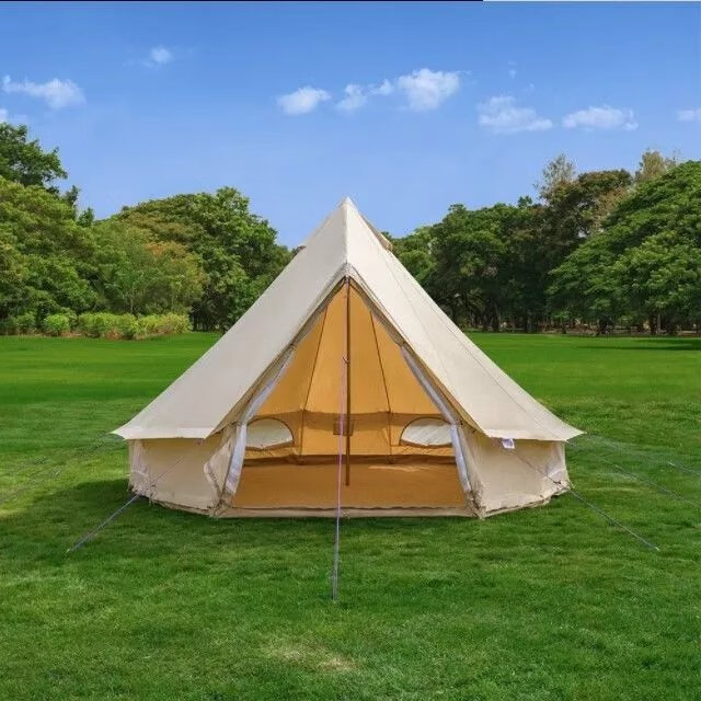 【官方自营旗舰店】600d牛津布野外帐篷蒙古包家庭精致露营帐篷 4m