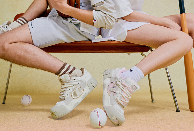 Champion American Champion Sneakers for Women And Men, Trendy Fashionable Thick-Soled Height-Increasing Casual Puffy Bread Shoes 24FWT03 10