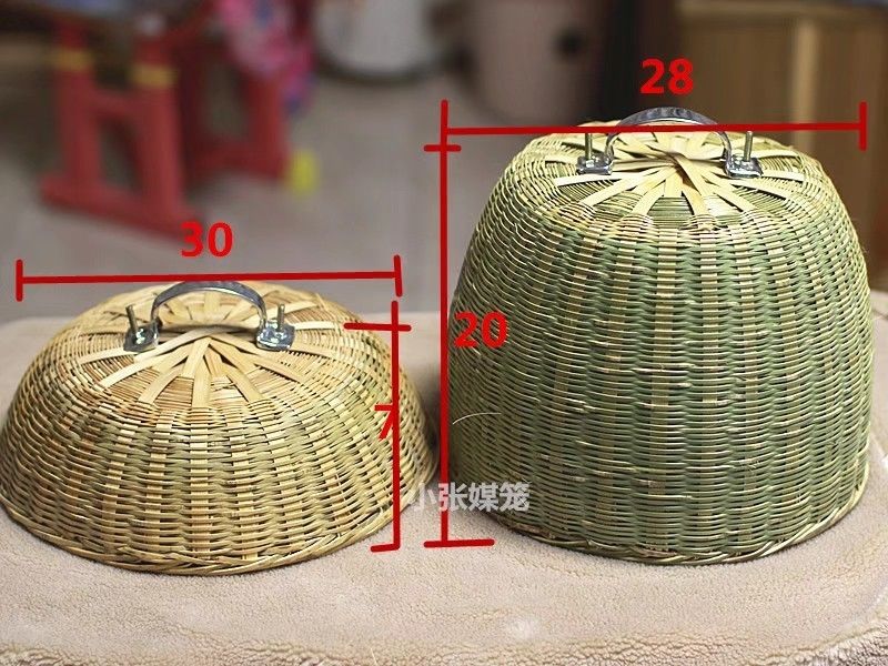 祉鹿 竹制收蜂笼野蜂土蜂招蜂笼野外捕蜂器捉密蜂专用养蜂工具新品