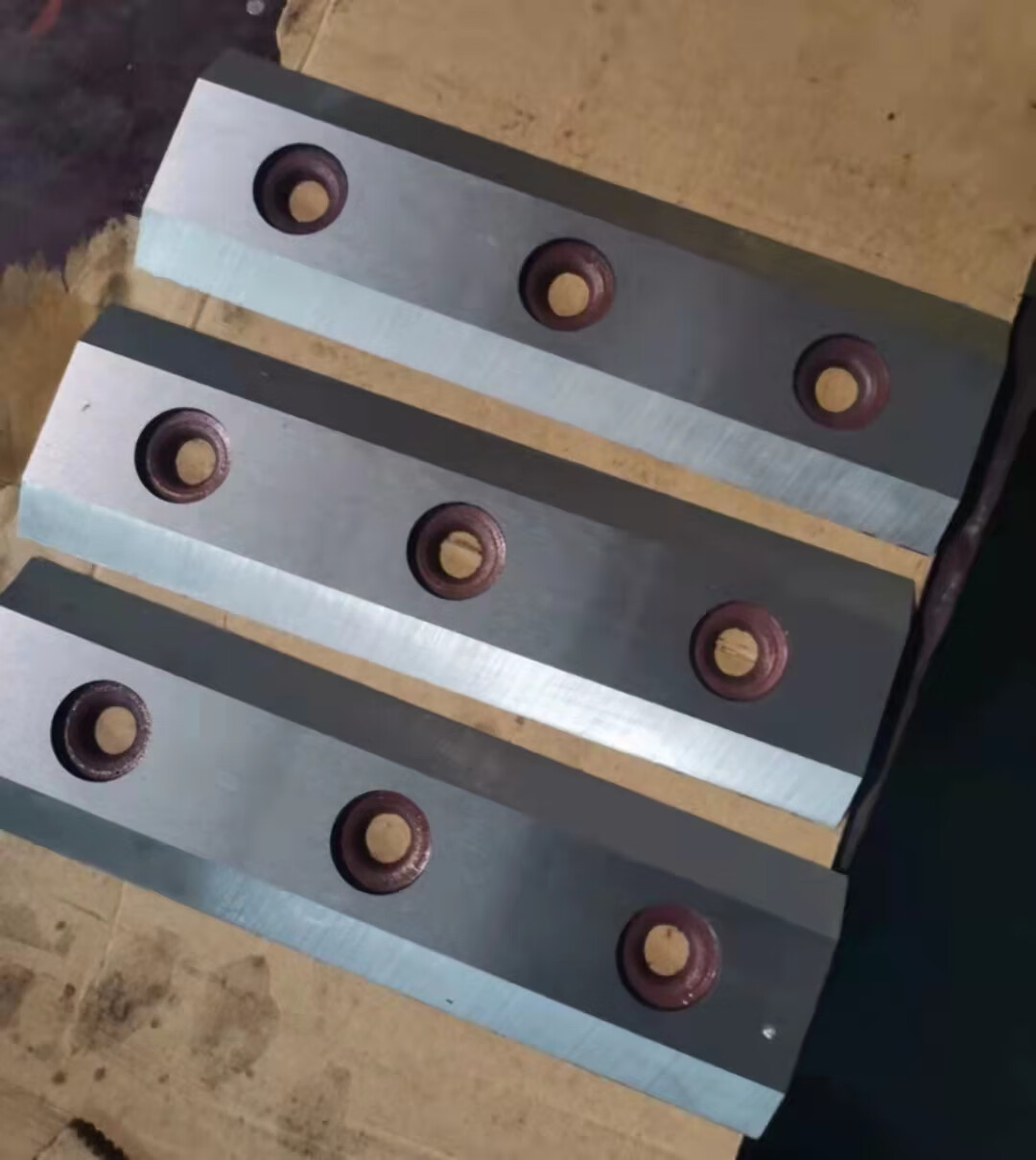 破枝机刀片树枝木材粉碎机刀片园林树木绿化刀塑料碎枝机刀片定制 h12