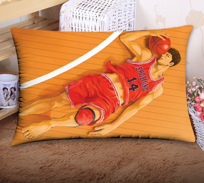 灌篮高手抱枕灌篮高手动漫长抱枕樱木花道流川枫篮球周边靠垫枕头男生