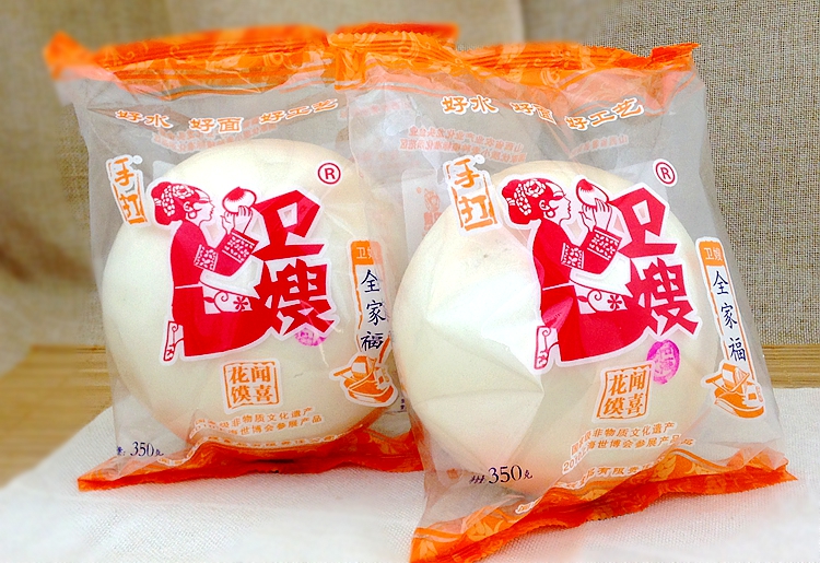 山西特产北方纯手工老面大馒头即食农运城花馍原味5个椒叶5个