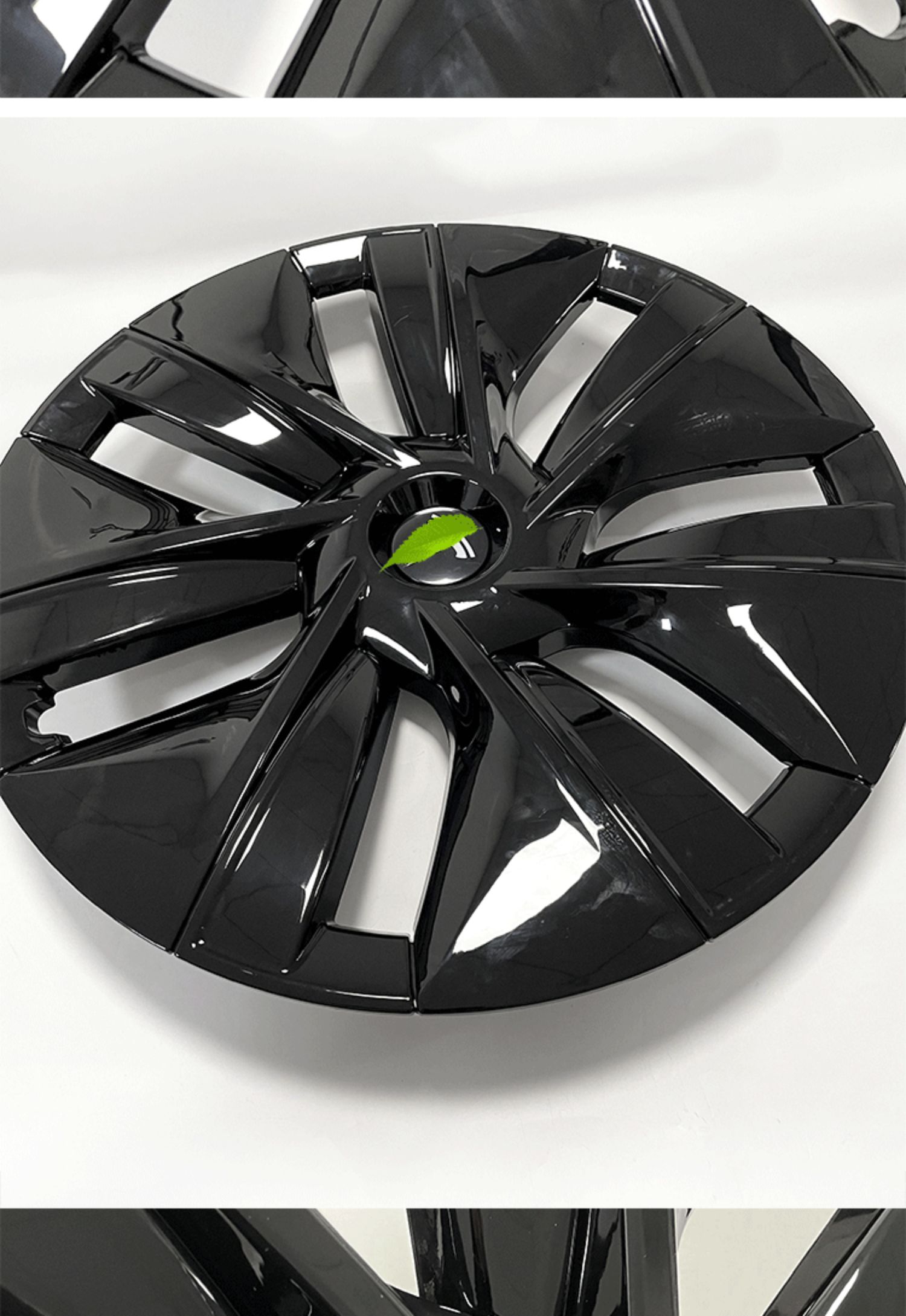 盖装饰罩原车替换车轮改色保护圈改装配件 my轮毂罩雅黑款【四个装】