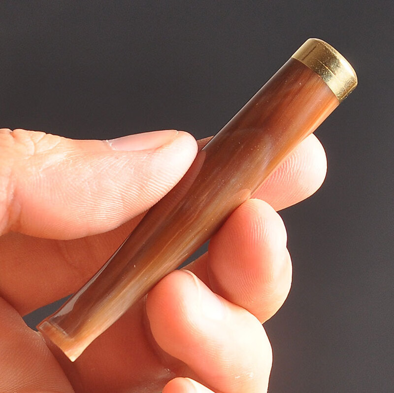 高档生日礼物女士健康抽烟过滤器nj9混色12厘铜头长556cm单烟嘴抽粗烟