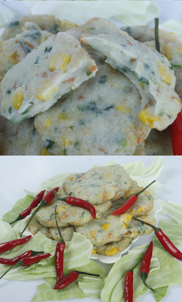 fghgf 三鲜鱼饼海之郎5斤深海鱼饼煎炸炒煮蒸海鲜餐厅酒店广东4包 店