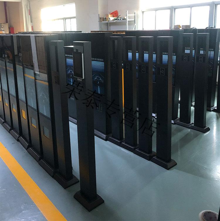 荣泰电动门禁刷卡小区伸缩广告门智能平开门人行通道自动门感应门电动