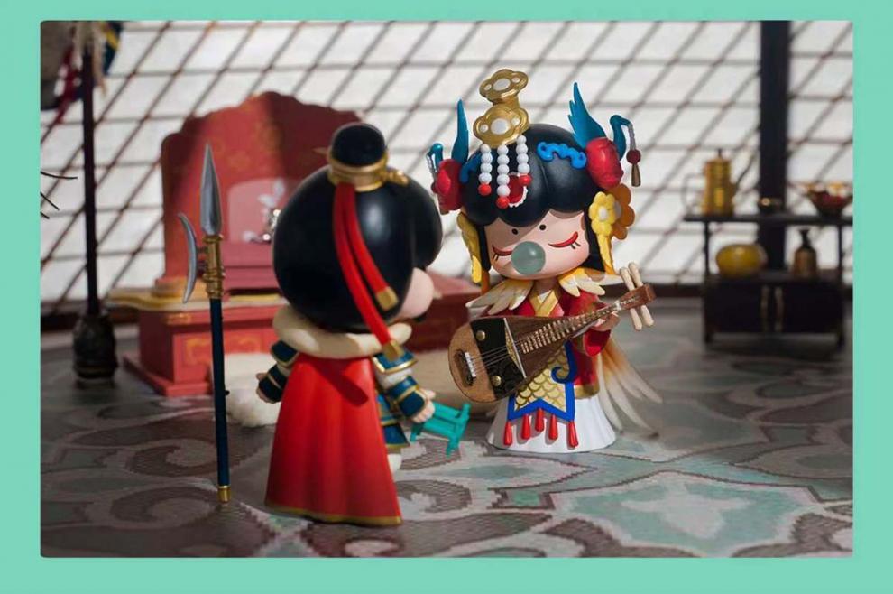 若来nanci囡茜三代与子成说盲盒玩具礼物摆件潮玩公仔祖国版 指定款