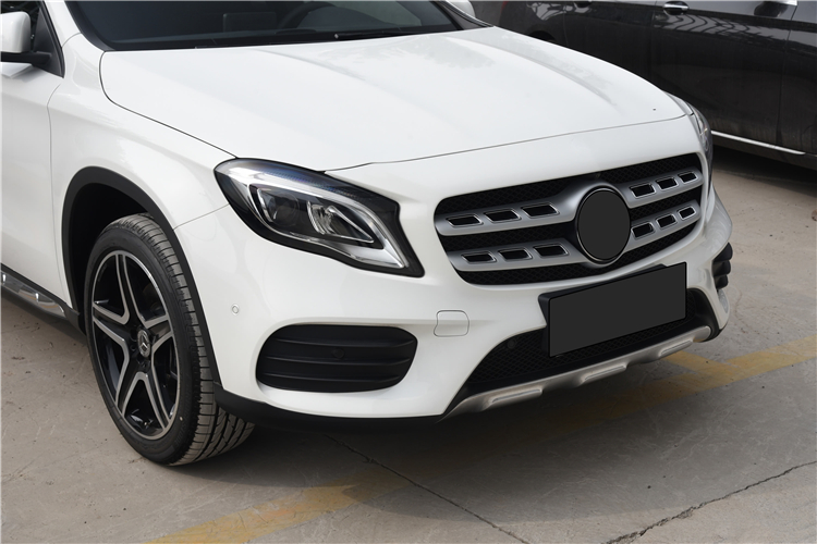 大亦 适用奔驰gla前保险杠gla200镀铬电镀护板gla220防撞w156装饰亮条