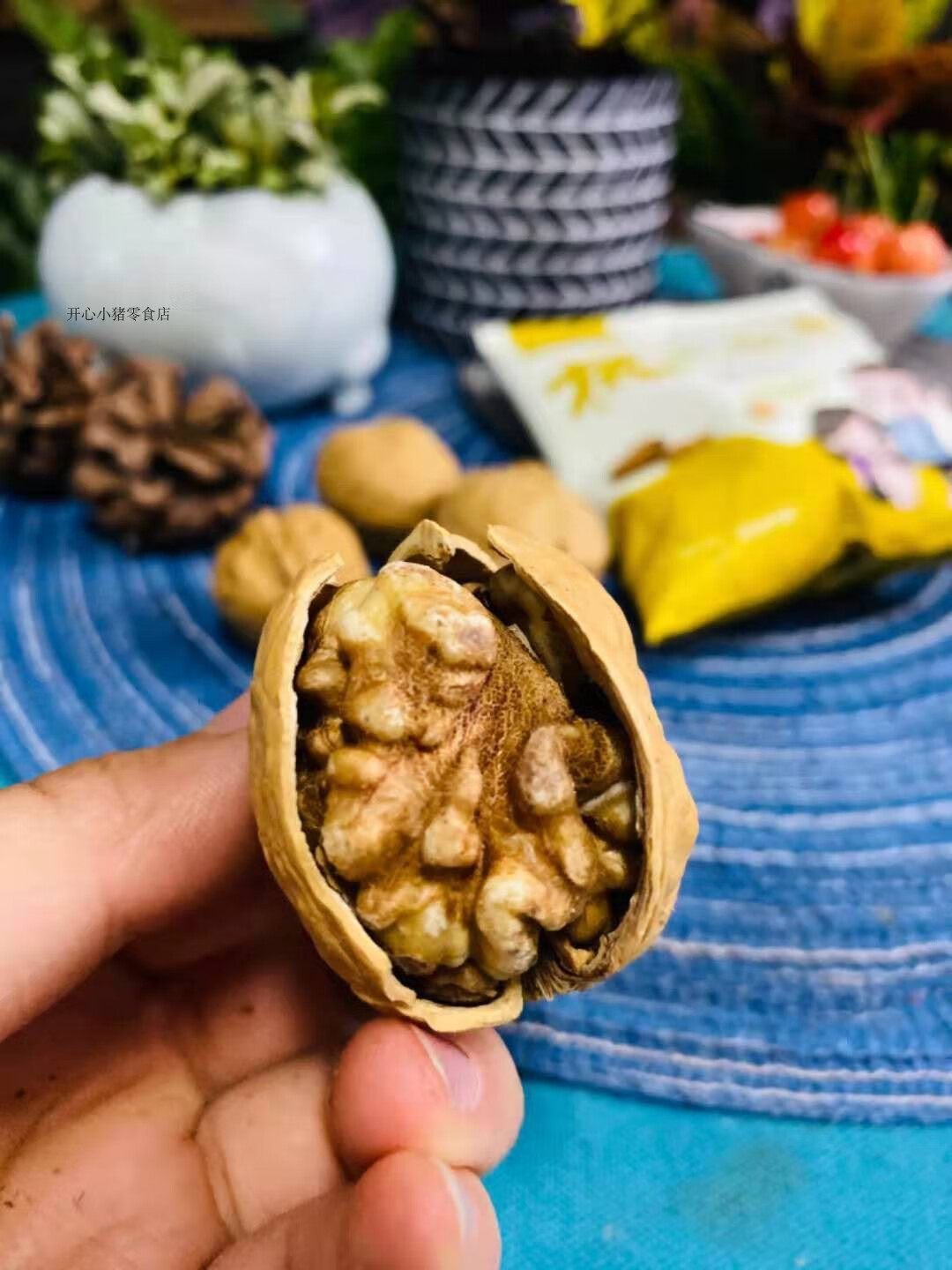 谛品居 道道湾奶香手剥大核桃185薄壳纸皮 奶香味220gx1箱【图片 价格