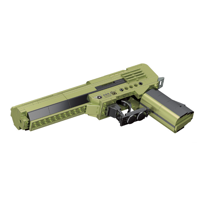 乐高(lego)积木枪发射玩具枪可系列小颗粒拼装男孩儿童拼插积木