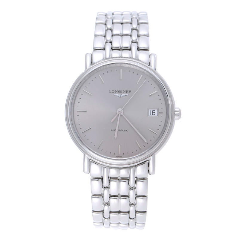 二手95新longines浪琴优雅系列精钢自动机械女士腕表