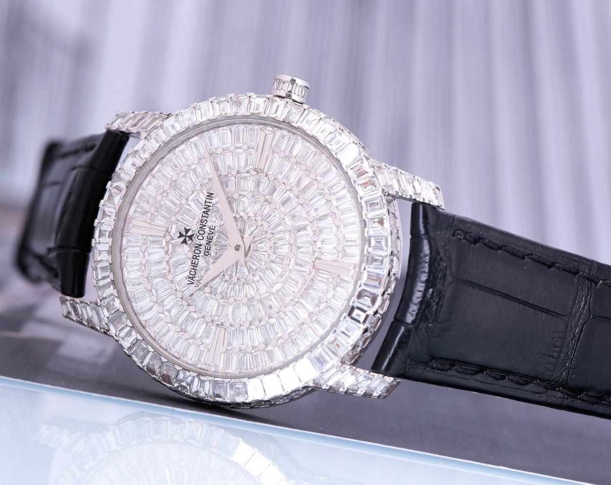 二手95新vc丨江诗丹顿82760000g9852手动机械40毫米女士