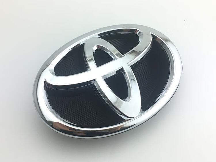 适用于丰田1417年新款威驰车标志带底座牛头中网标前车标后尾箱贴标牌