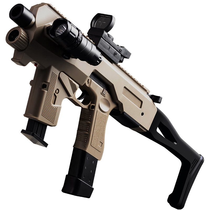 千变格洛克卡宾套件可抛壳可发射玩具软弹枪儿童玩具男孩格洛特枪