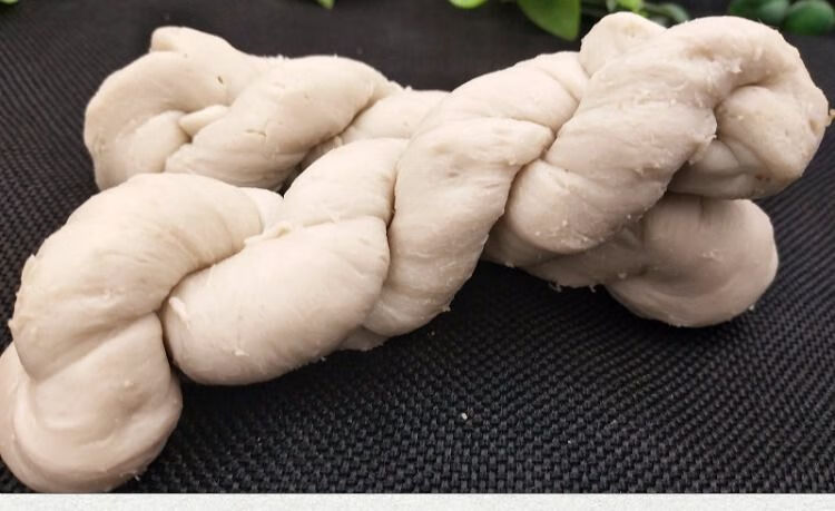 麻花水面筋火锅炒菜凉调手撕大面筋烧烤火锅素食水洗面筋 麻花面筋3斤