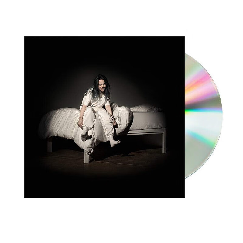 正版billieeilish专辑whenweallfallasleepcd