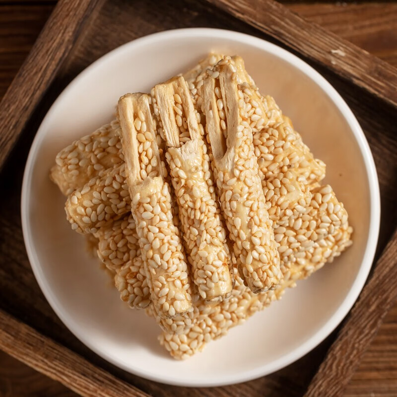 晨臻 农家手工芝麻糖芝麻杆芝麻棒棍麦芽糖灶糖特产8090后传统怀旧