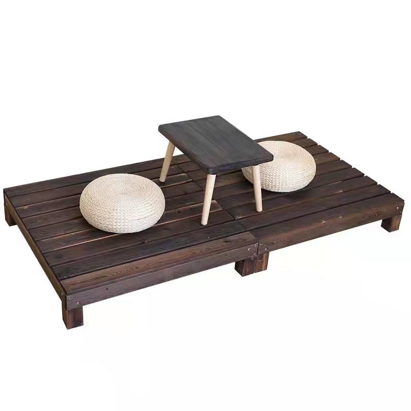 户外庭院防腐木地台露台防腐木平台榻榻米组合平台移动舞台高地板长