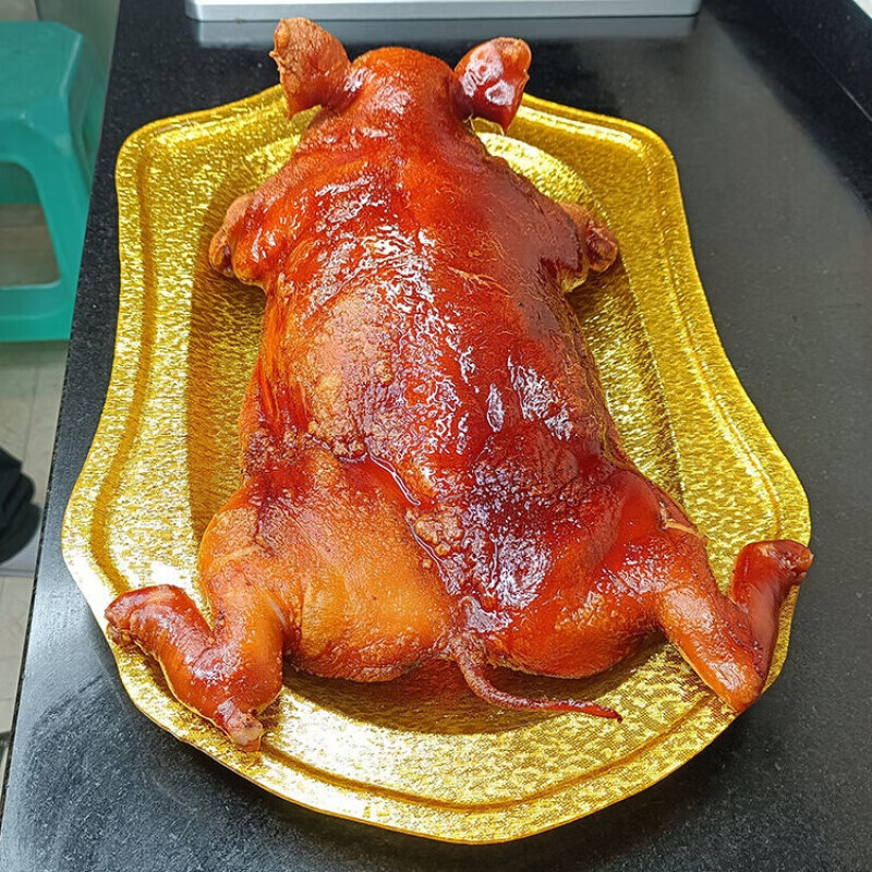 脆皮烤乳猪整只烤全猪烧猪特产美食舌尖香猪春节年货送礼盒装整只2斤