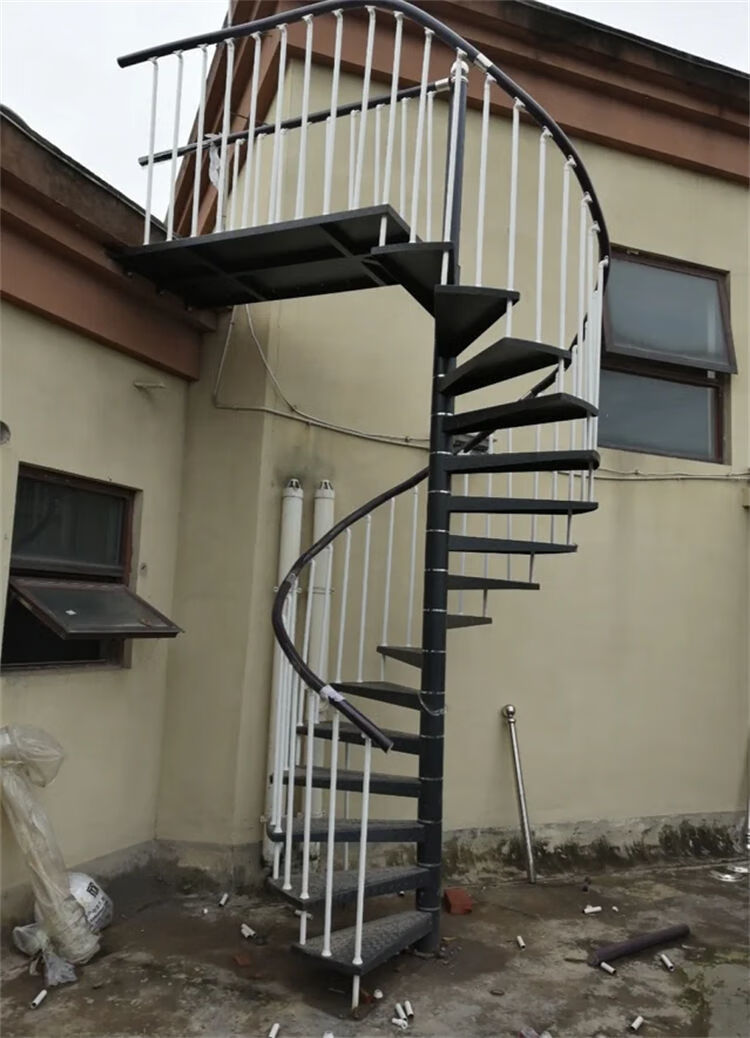 楼梯室外楼梯室外旋转楼梯露天楼梯阳台楼梯户外旋转楼梯消防楼梯