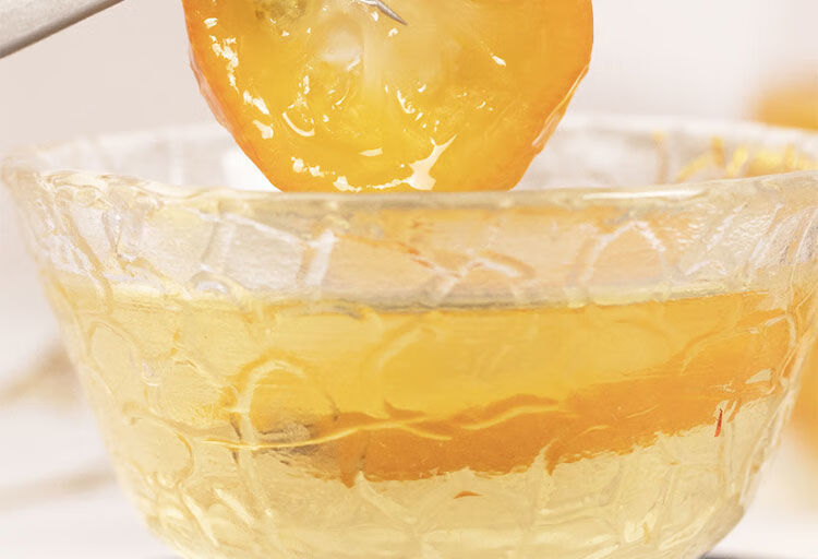 金桔干片原味青金桔茶果陈皮干片茶果脯泡水金桔干柠檬片共2罐