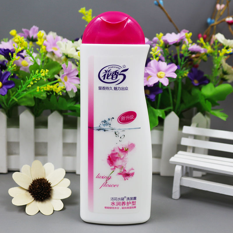 花香5洗发水露活花水凝去屑修复水润养护清爽洁净200ml每瓶清爽洁净型