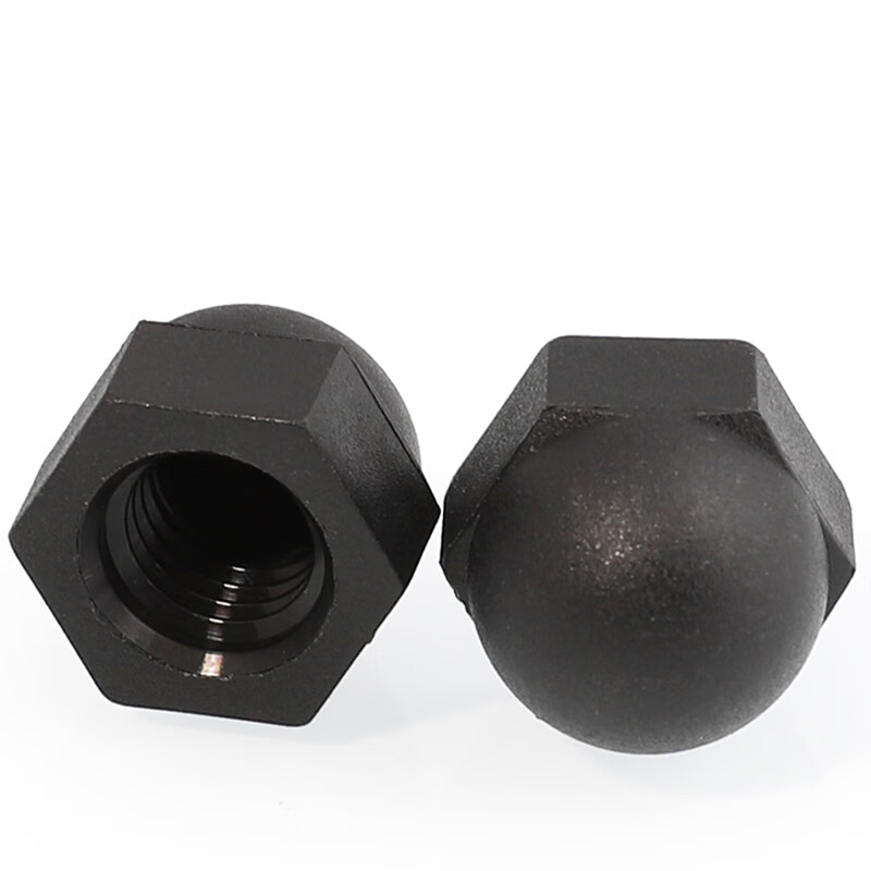 盖型螺帽塑料盖形圆头球形装饰螺母盖帽m3m4m5m6m8m10m12m20白色m350