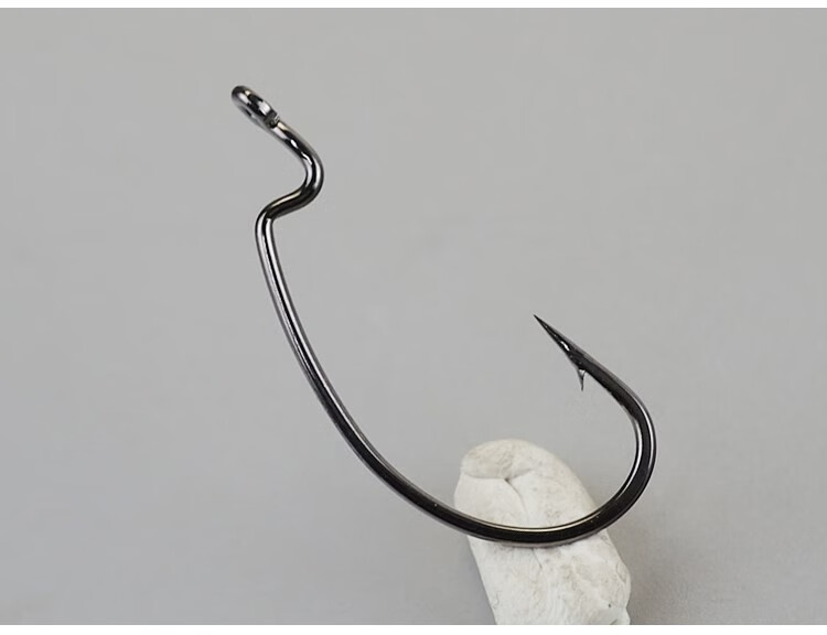 无上佳品 加强型9003宽腹曲柄钩路亚海钓鲈鱼翘嘴鱼倒钓德州钓组钓鱼