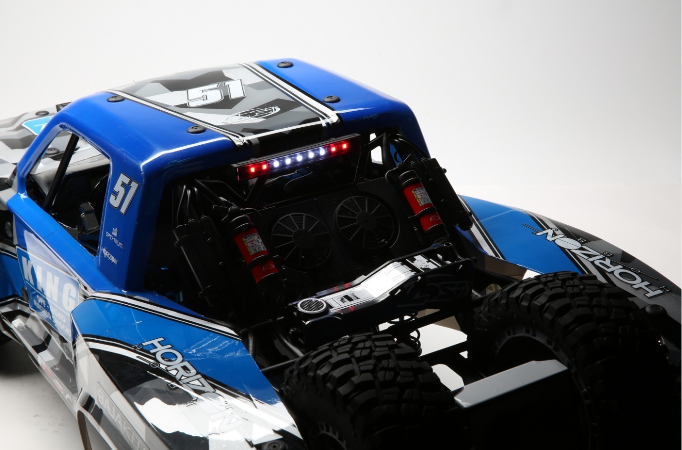 地平线16losisuperbaja大rey20短卡无刷暴力rc遥控越野车黄色