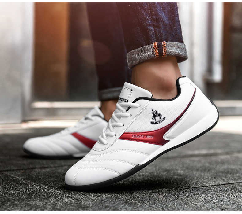 奈客保罗男鞋休闲鞋秋季新款男士轻便透气跑步鞋软底运动鞋百搭波鞋